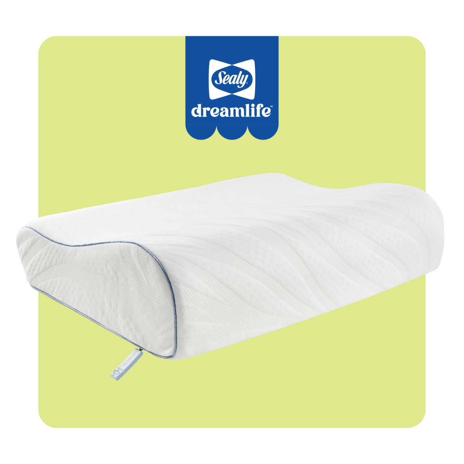 slide 1 of 7, Sealy Dreamlife Contour Memory Foam Pillow, 1 ct
