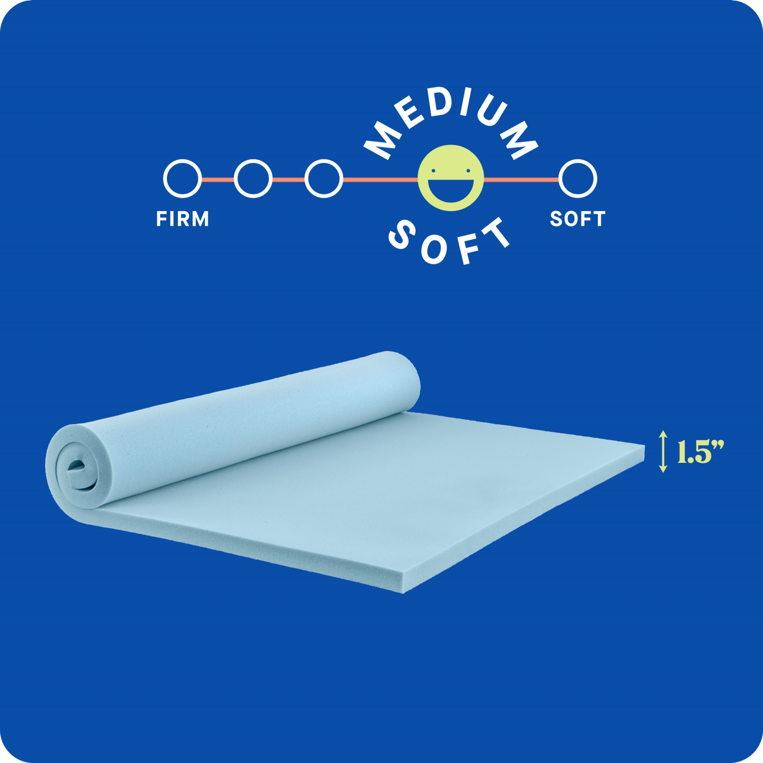 slide 2 of 8, Sealy Dreamlife 1.5 Gel Memory Foam Mattress Topper, Full, 1 ct