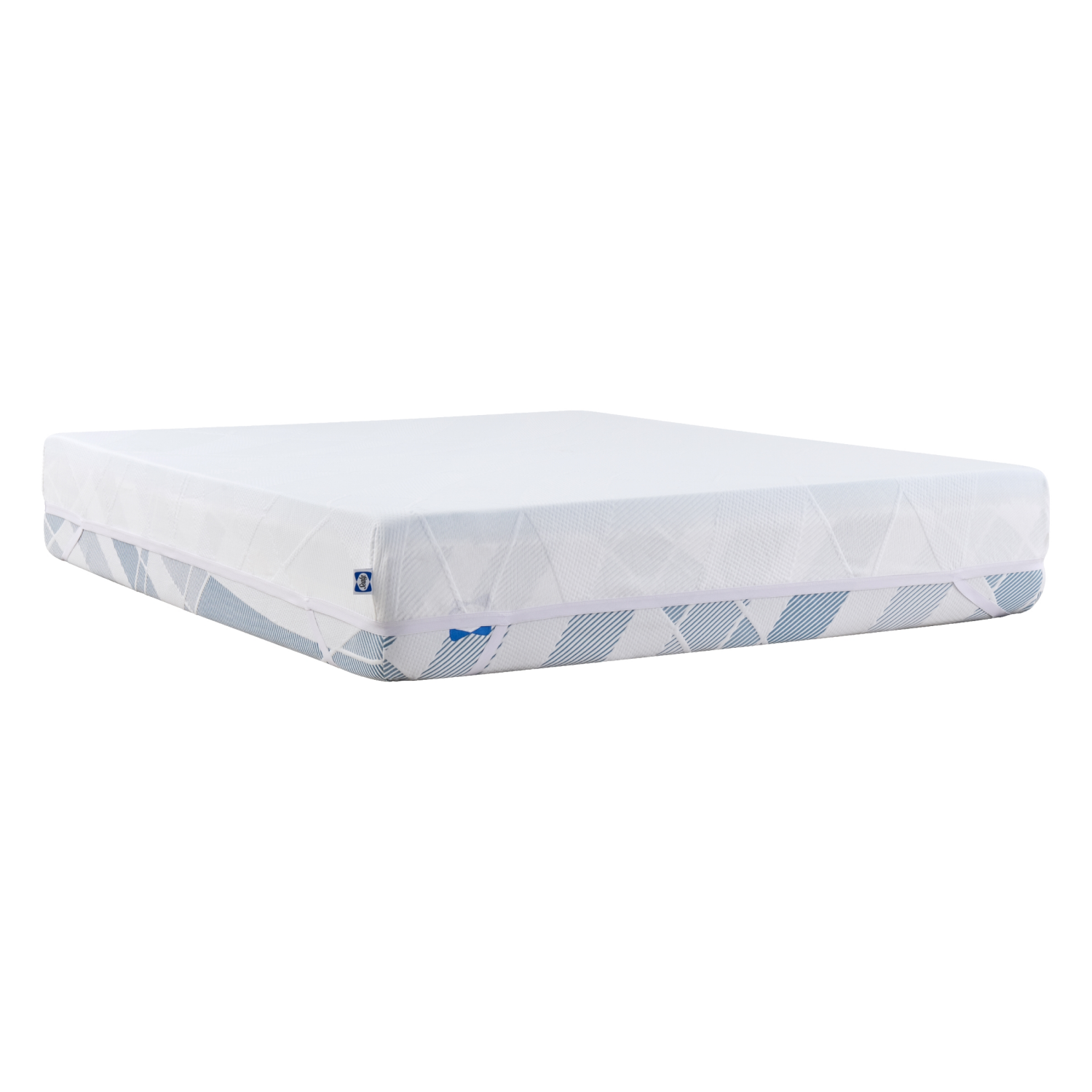 slide 8 of 8, Sealy Dreamlife 2 Gel Memory Foam Mattress Topper with Cooling Cover, Queen, 1 ct