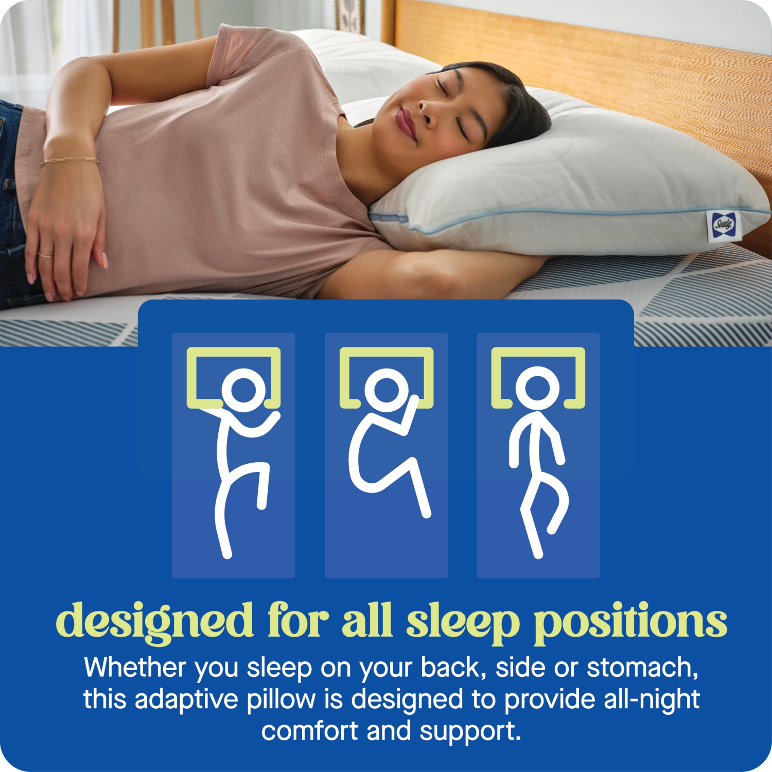 slide 5 of 8, Sealy Dreamlife ComboComfort Pillow, 1 ct