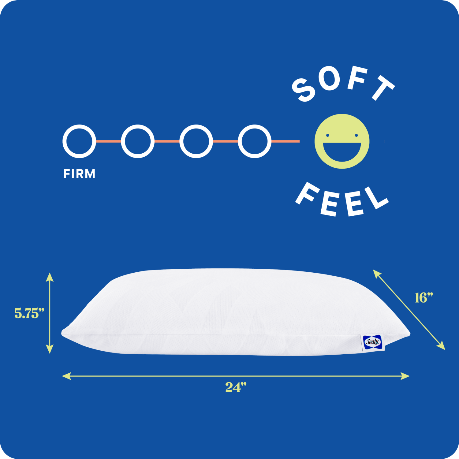 slide 4 of 8, Sealy Dreamlife Shredded Foam Bed Pillow, 1 ct