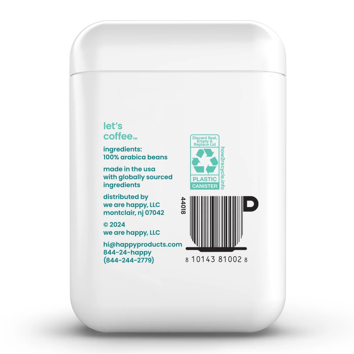 slide 2 of 2, Happy Light Roast Ground Coffee, 12 oz