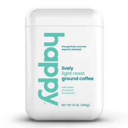 Happy Light Roast Ground Coffee