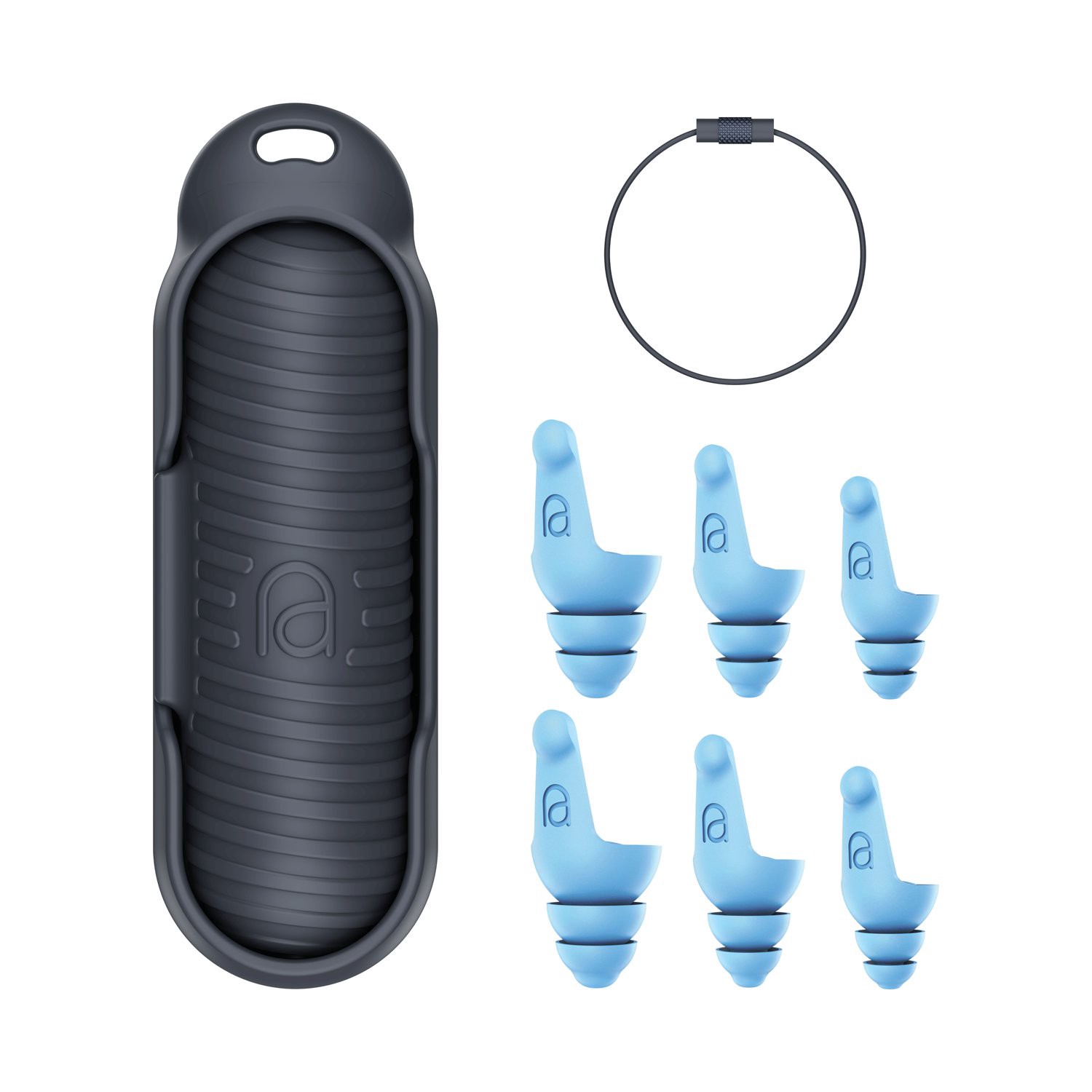 slide 2 of 5, ASSISTIVE AUDIO Mixx Flight Noise Reducing Ear Plugs, 1 ct