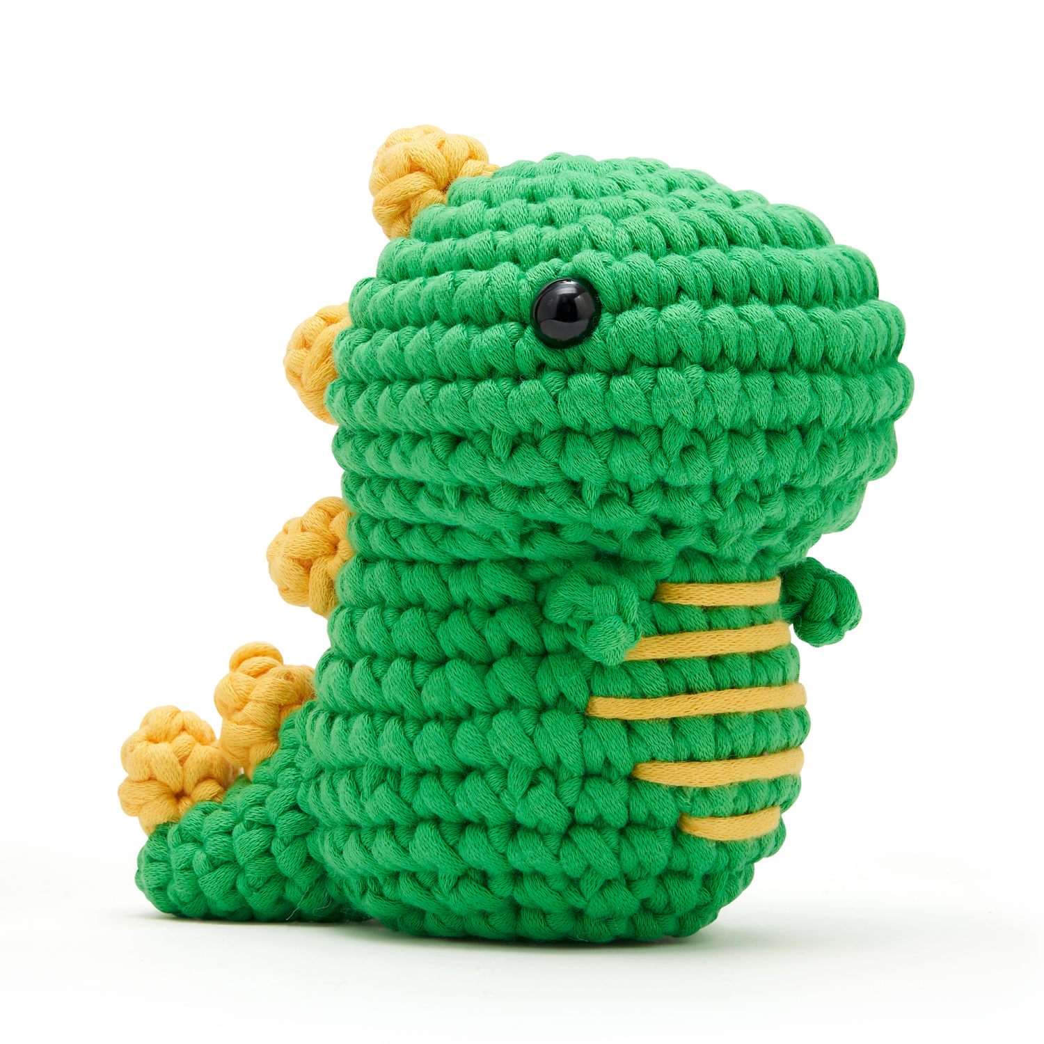 slide 1 of 4, The Woobles Fred the Dinosaur Crochet Kit, 1 ct