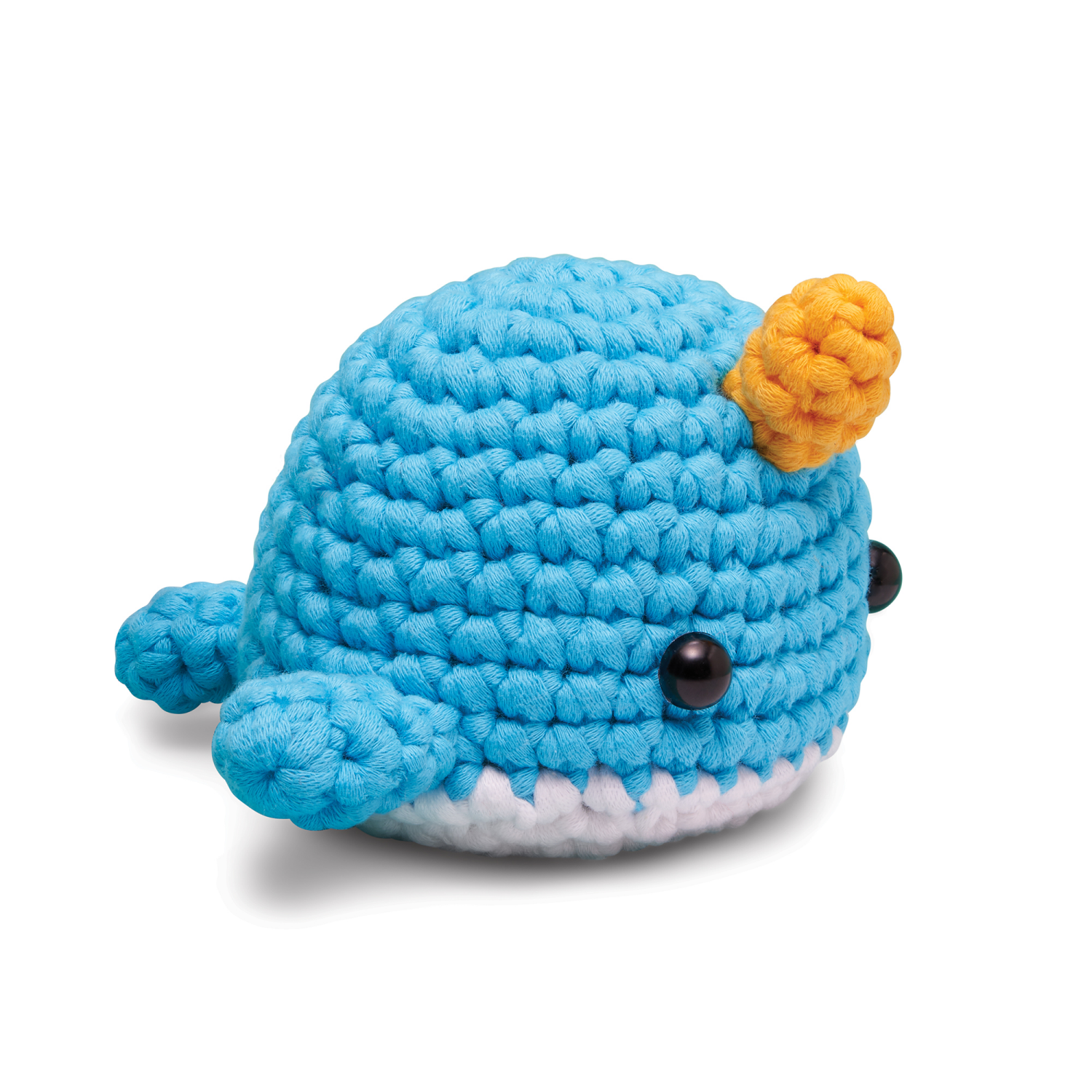 slide 3 of 5, The Woobles Bjorn the Narwhal Crochet Kit, 1 ct