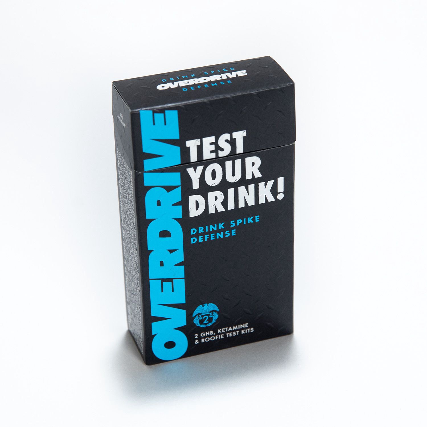 slide 5 of 7, Overdrive Drink Spike 3-In-1 Test Kit, Ghb, Rohypnol And Ketamine, 2 Ct, 1 ct
