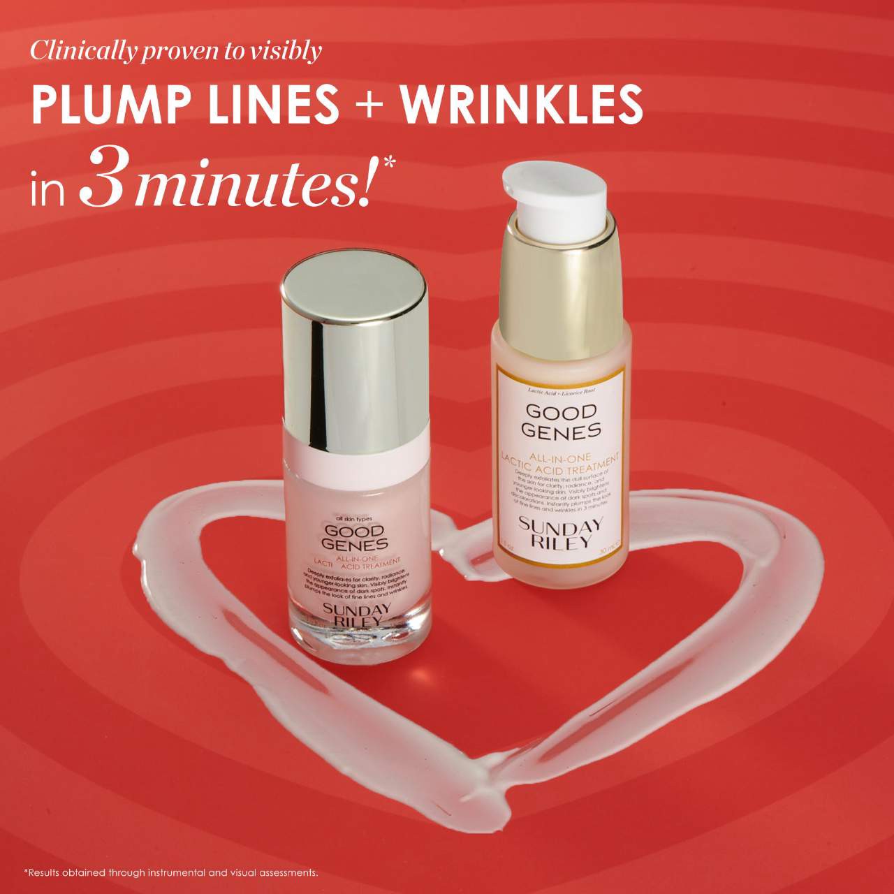 slide 3 of 6, Sunday Riley Good Genes All-In-One AHA Lactic Acid Treatment Duo, 1 ct