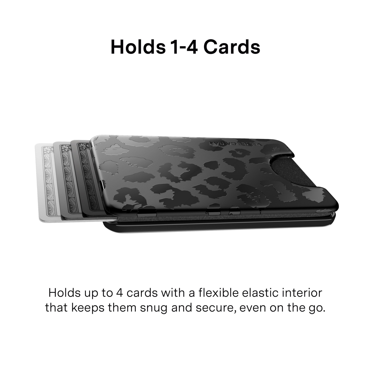 slide 4 of 6, Velvet Caviar Black Leo Magsafe Wallet, 1 ct