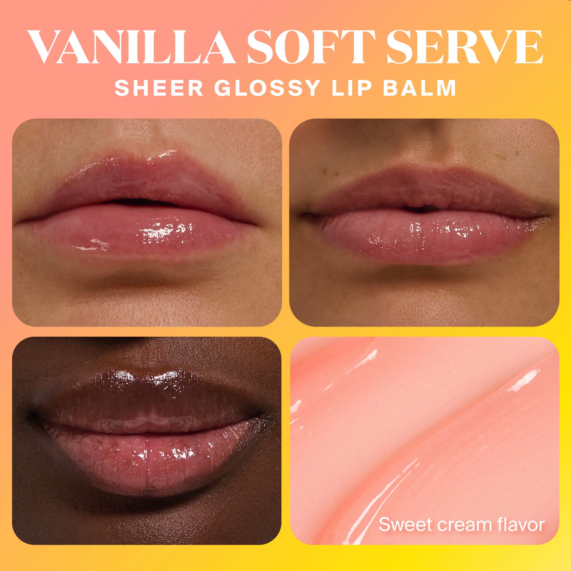 slide 5 of 9, Supergoop! Glow Gloss SPF 40 Lip Balm with Peptides and Shea Butter Vanilla Soft Serve, 0.5 oz/15 ml