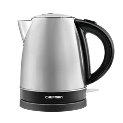 Chefman 1.7 L Stainless Steel Kettle with Auto Shut Off