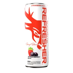 Bucked Up Refresher Strawberry Acai 12oz Can