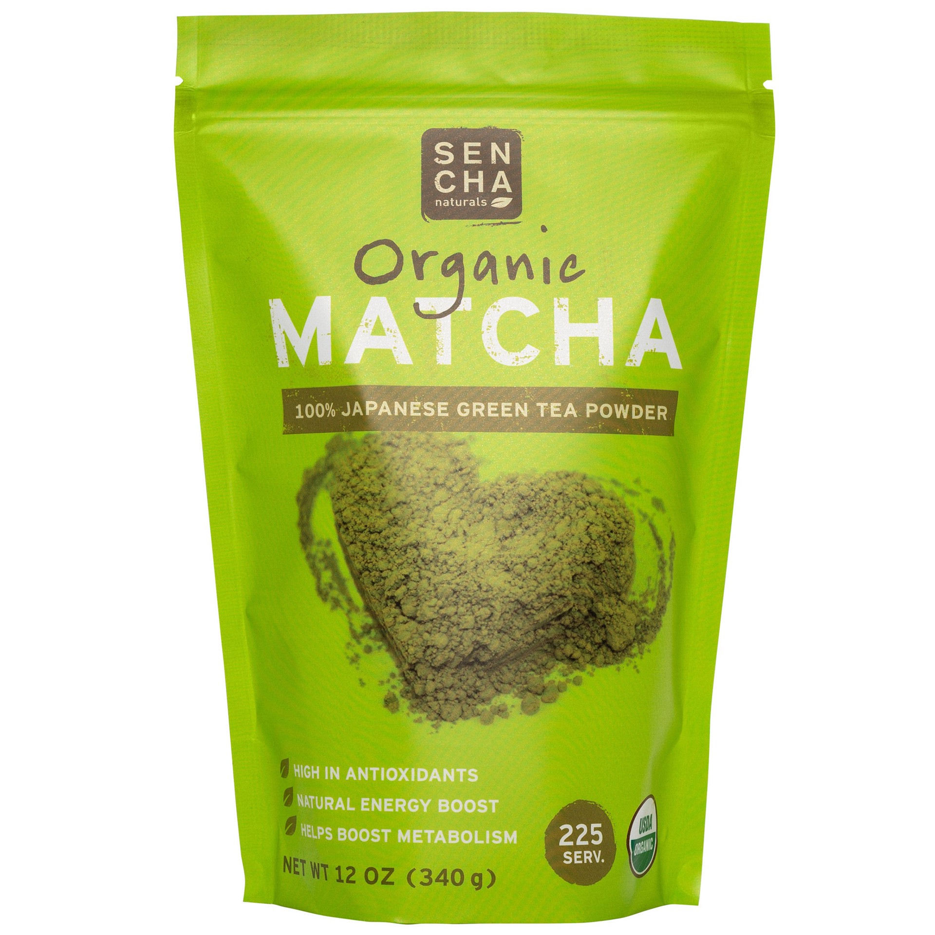 slide 1 of 2, Organic Matcha Green Tea Powder, 12 oz, 