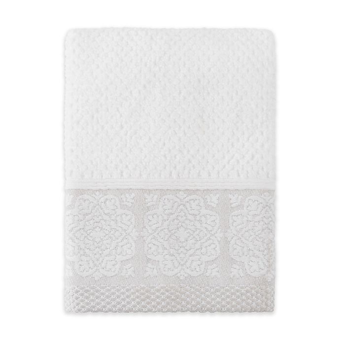 slide 1 of 2, Felicity Fingertip Towel - Grey, 1 ct