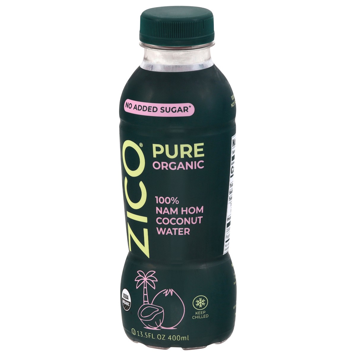 slide 11 of 14, Zico No Added Sugar Organic Pure 100% Nam Hom Coconut Water 13.5 fl oz, 13.5 fl oz