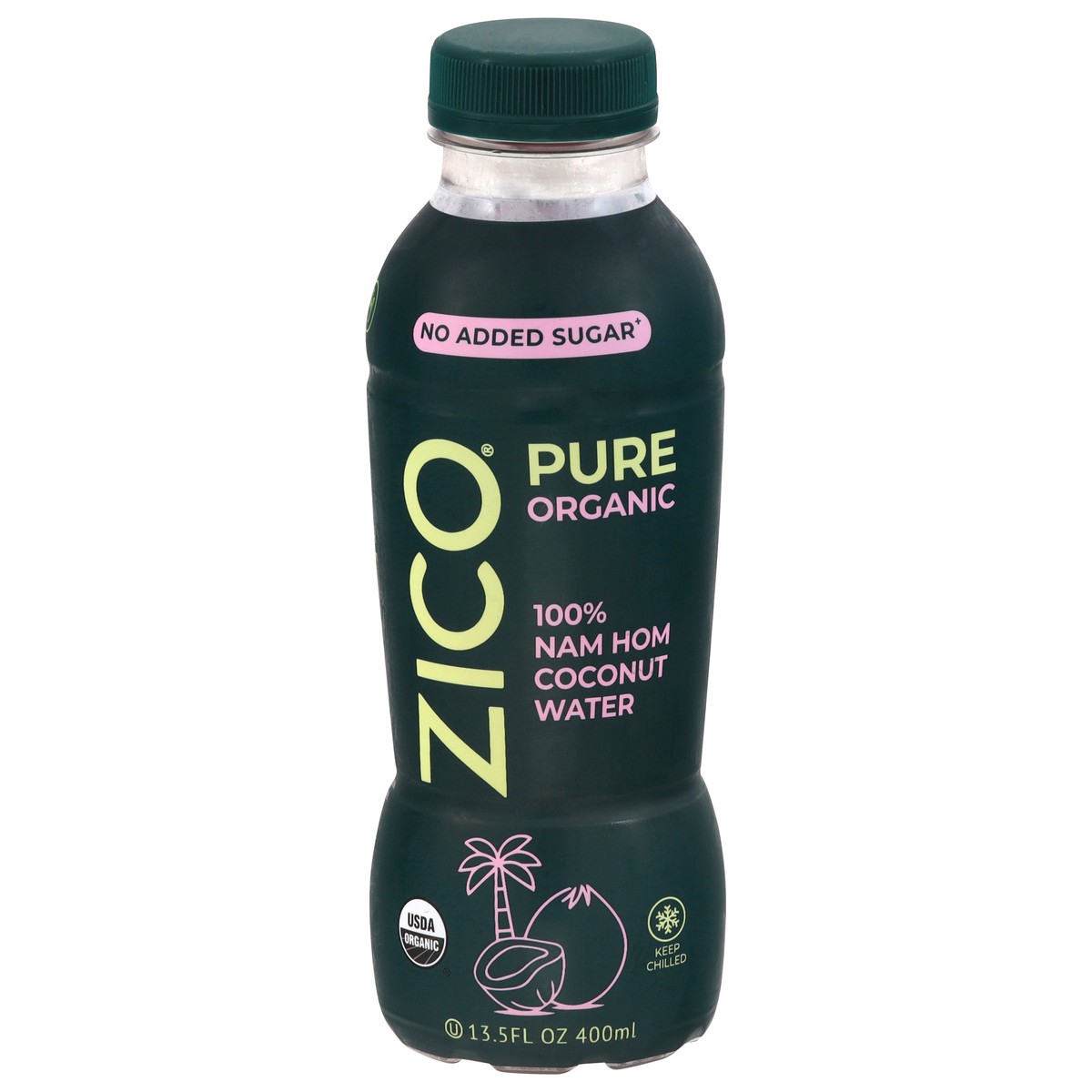 slide 4 of 14, Zico No Added Sugar Organic Pure 100% Nam Hom Coconut Water 13.5 fl oz, 13.5 fl oz