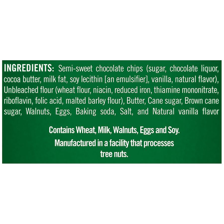 slide 5 of 5, Tate's Bake Shop Walnut Chocolate Chip Cookies, 7 oz, 7 oz