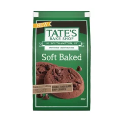 Tates Cookies Soft Baked Double Choc Chip 8 Oz