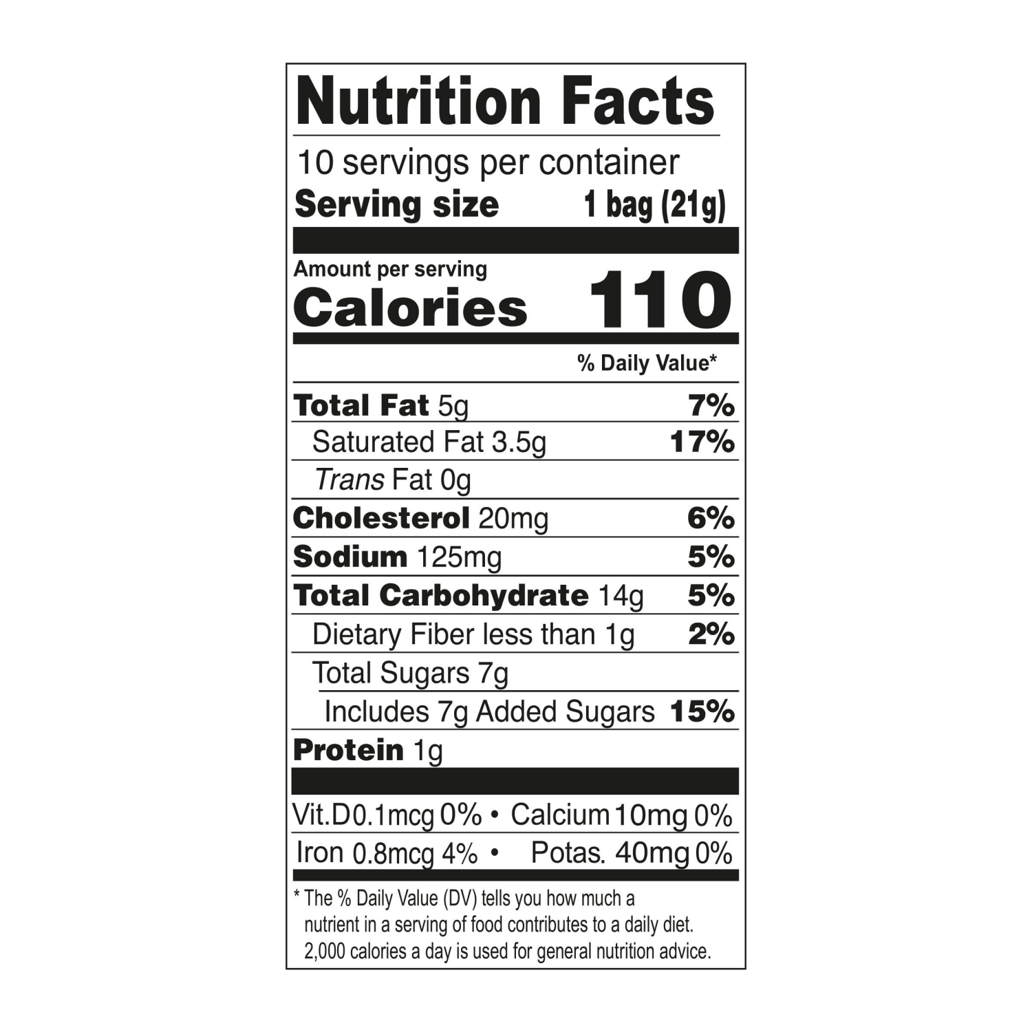 slide 5 of 8, Tate's Tiny Chocolate Chip Cookies- 7.5 oz, 7.5 oz