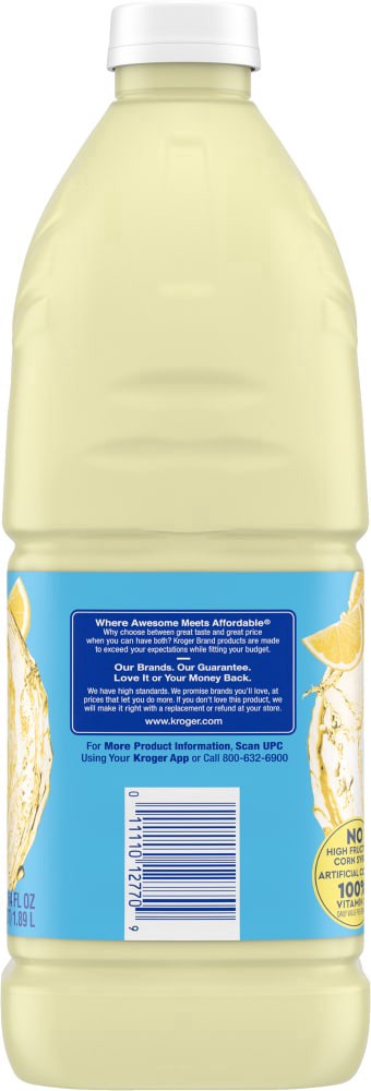 slide 4 of 6, Kroger Zero Sugar Lemonade - 64 oz, 64 oz
