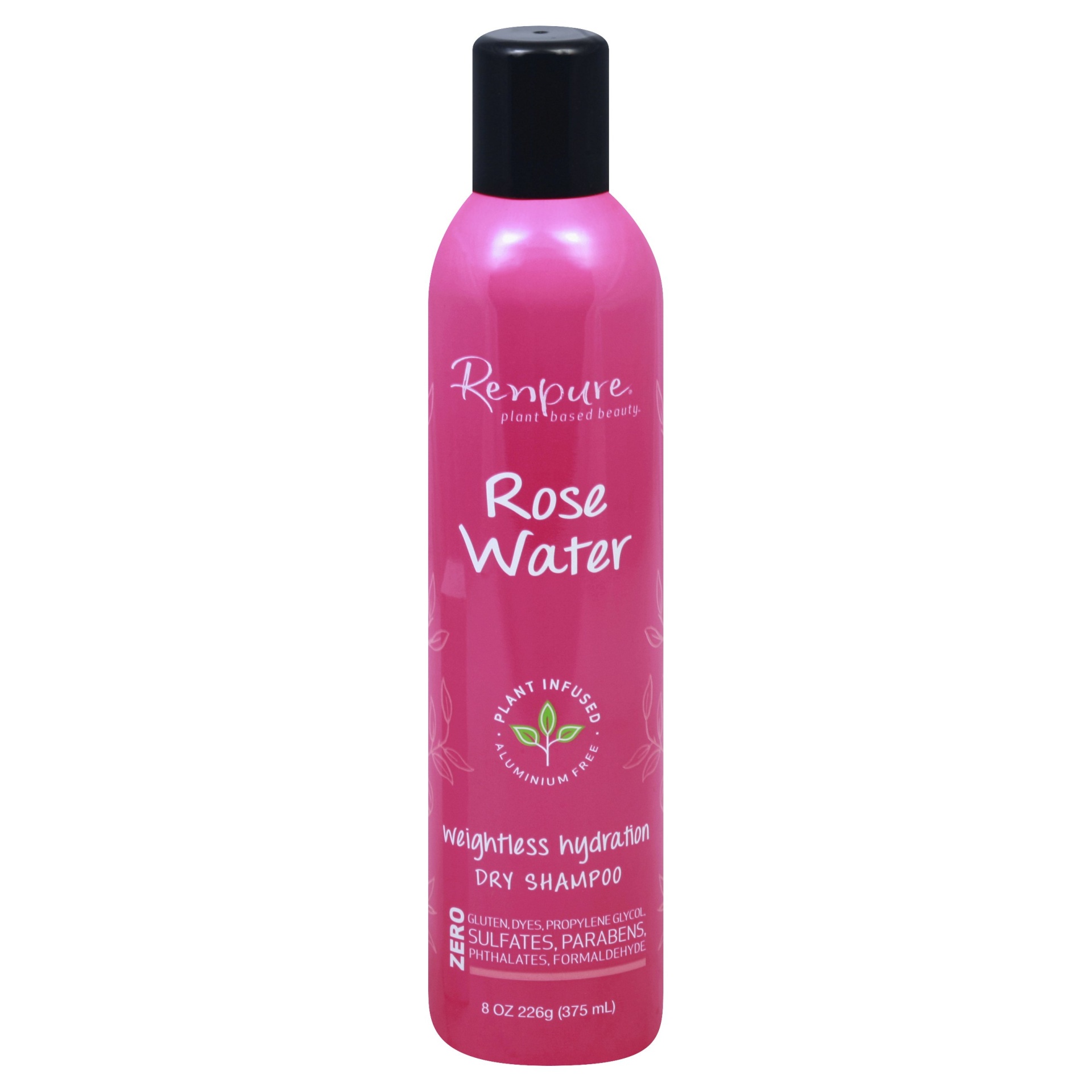 slide 1 of 1, Renpure Rose Water Dry Shampoo, 8 oz