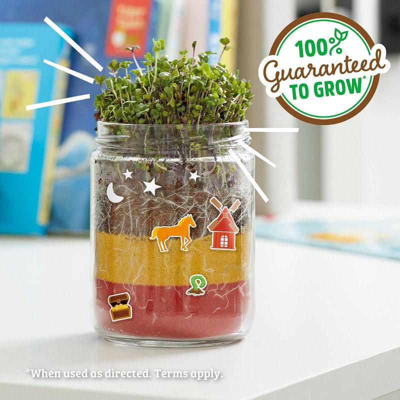 slide 7 of 10, Back to the Roots Organic Terrarium Kids Grow Kit, 1 ct