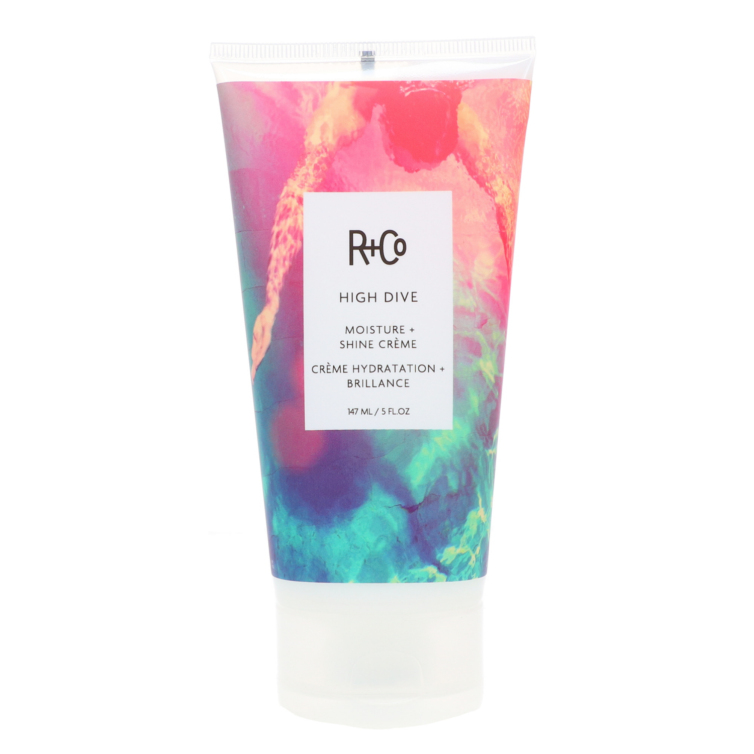 slide 1 of 2, R+Co High Dive Moisture + Shine Creme, 5 fl oz