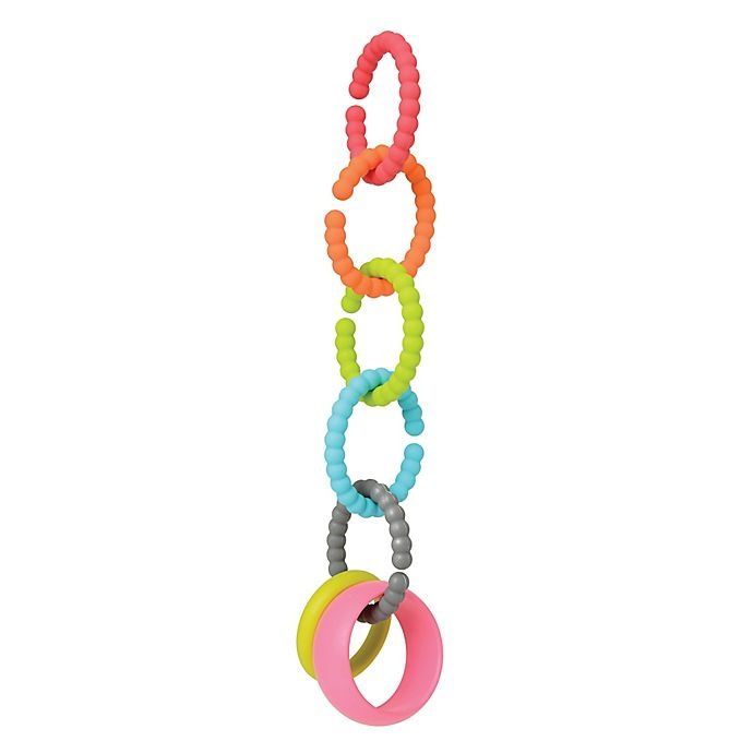 slide 3 of 4, Chewbeads Rainbow Silicone Links, 1 ct