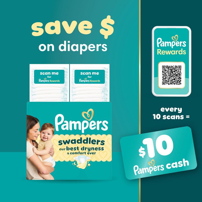 slide 15 of 16, Pampers Swaddlers Sensitive Disposable Diapers - Size 7 - 44ct, 7 x 44 ct