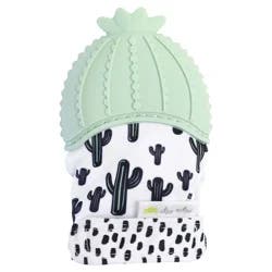 Itzy Ritzy Teething Mitt Cactus - Green