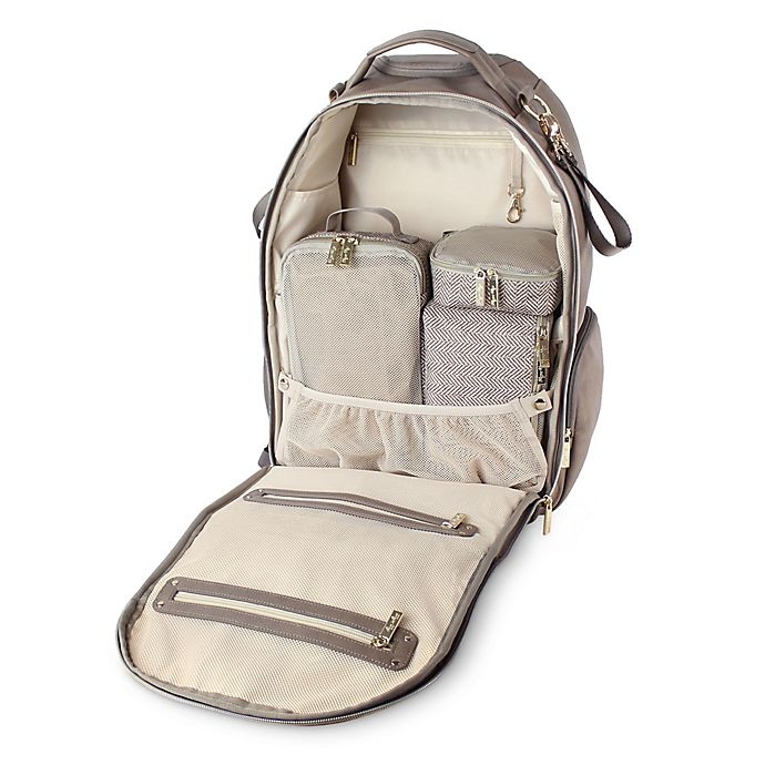 slide 4 of 12, Itzy Ritzy Packing Cubes - Taupe, 3 ct