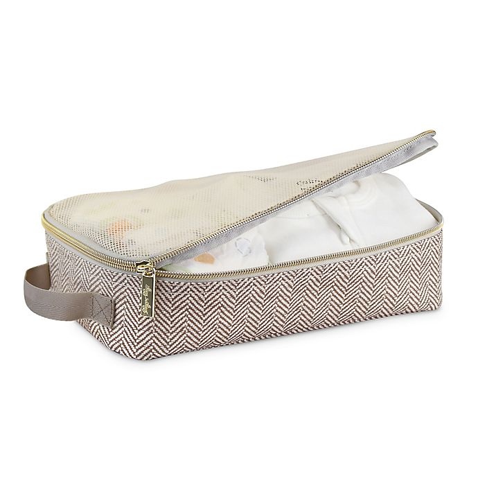 slide 5 of 12, Itzy Ritzy Packing Cubes - Taupe, 3 ct