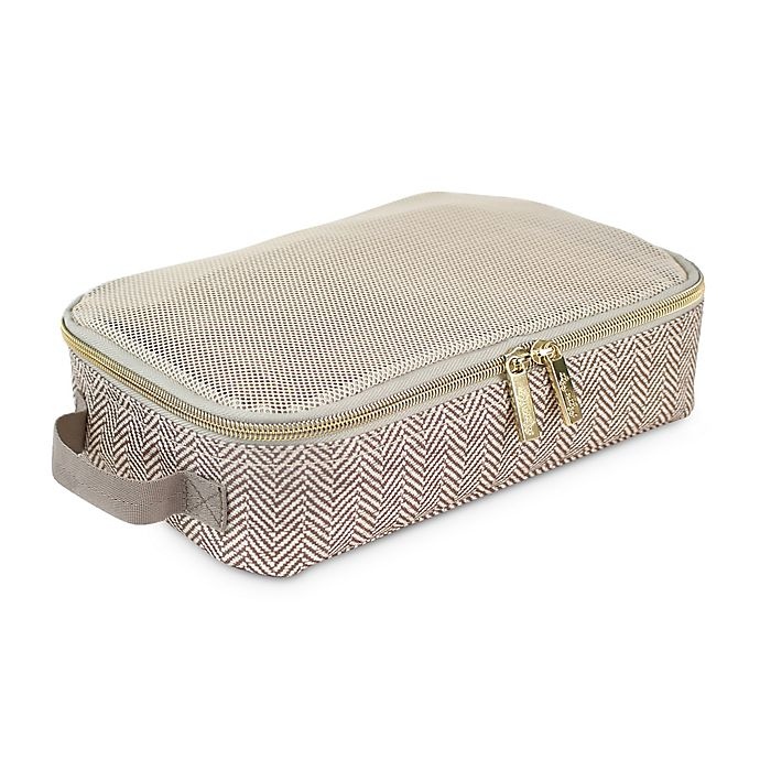 slide 6 of 12, Itzy Ritzy Packing Cubes - Taupe, 3 ct