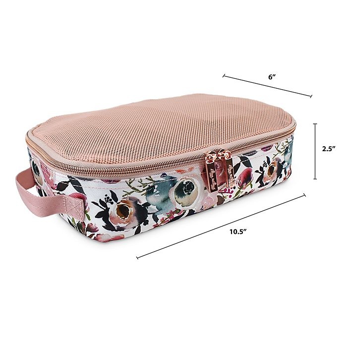 slide 4 of 9, Itzy Ritzy Packing Cubes - Blush, 3 ct