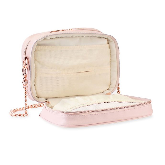 slide 7 of 13, Itzy Ritzy Crossbody Diaper Bag - Blush, 1 ct