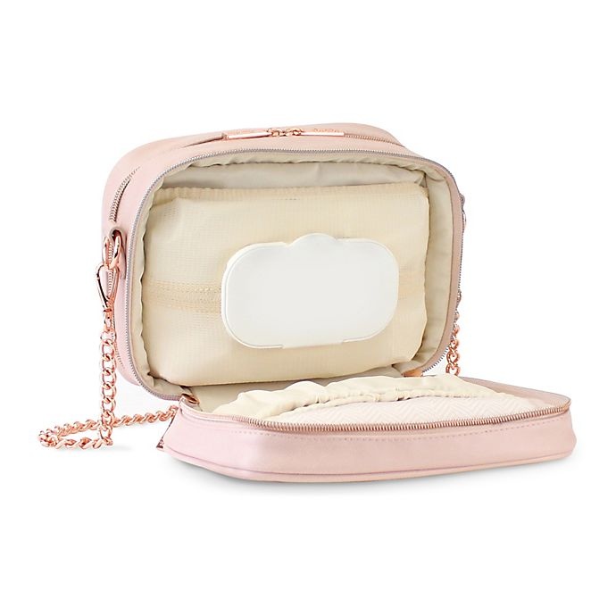 slide 9 of 13, Itzy Ritzy Crossbody Diaper Bag - Blush, 1 ct