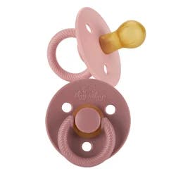 Itzy Ritzy Itzy Soother Natural Rubber Pacifier Blossom and Rosewood