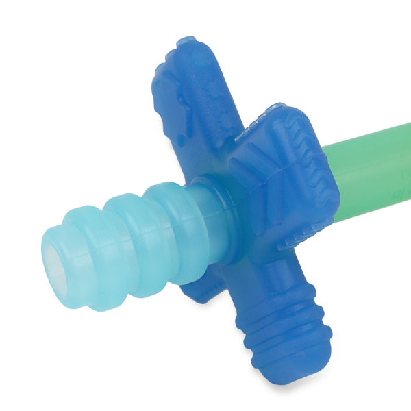 slide 2 of 13, Itzy Ritzy Teensy Tubes Rattle - Blue and Red, 1 ct