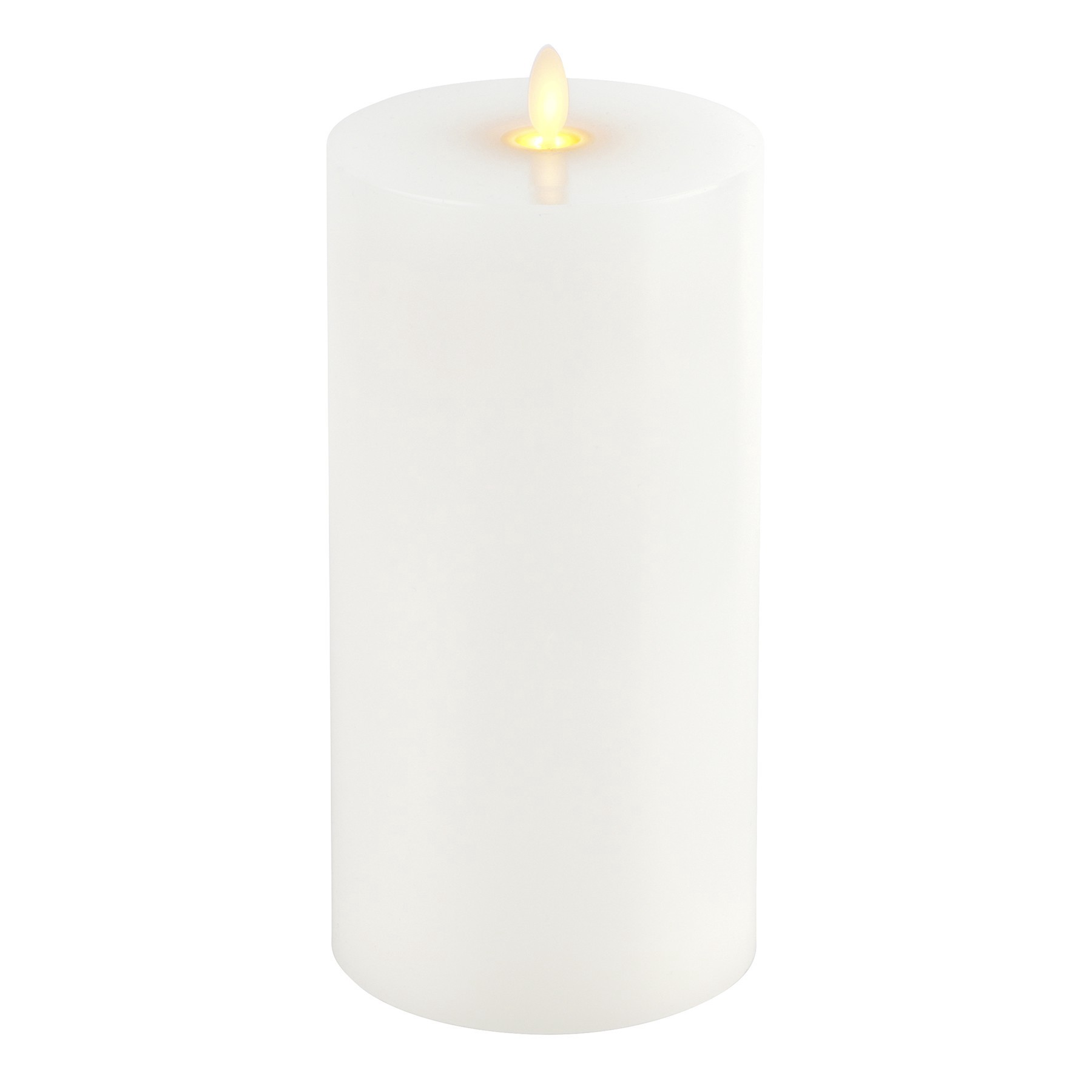 slide 2 of 2, 4" X 8" Oscillating Flame Led Pillar Candle By Ashland, 4 in x 8 in