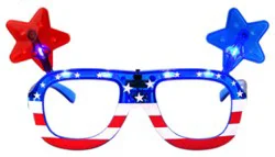 Led Flashing Glasses - Each
