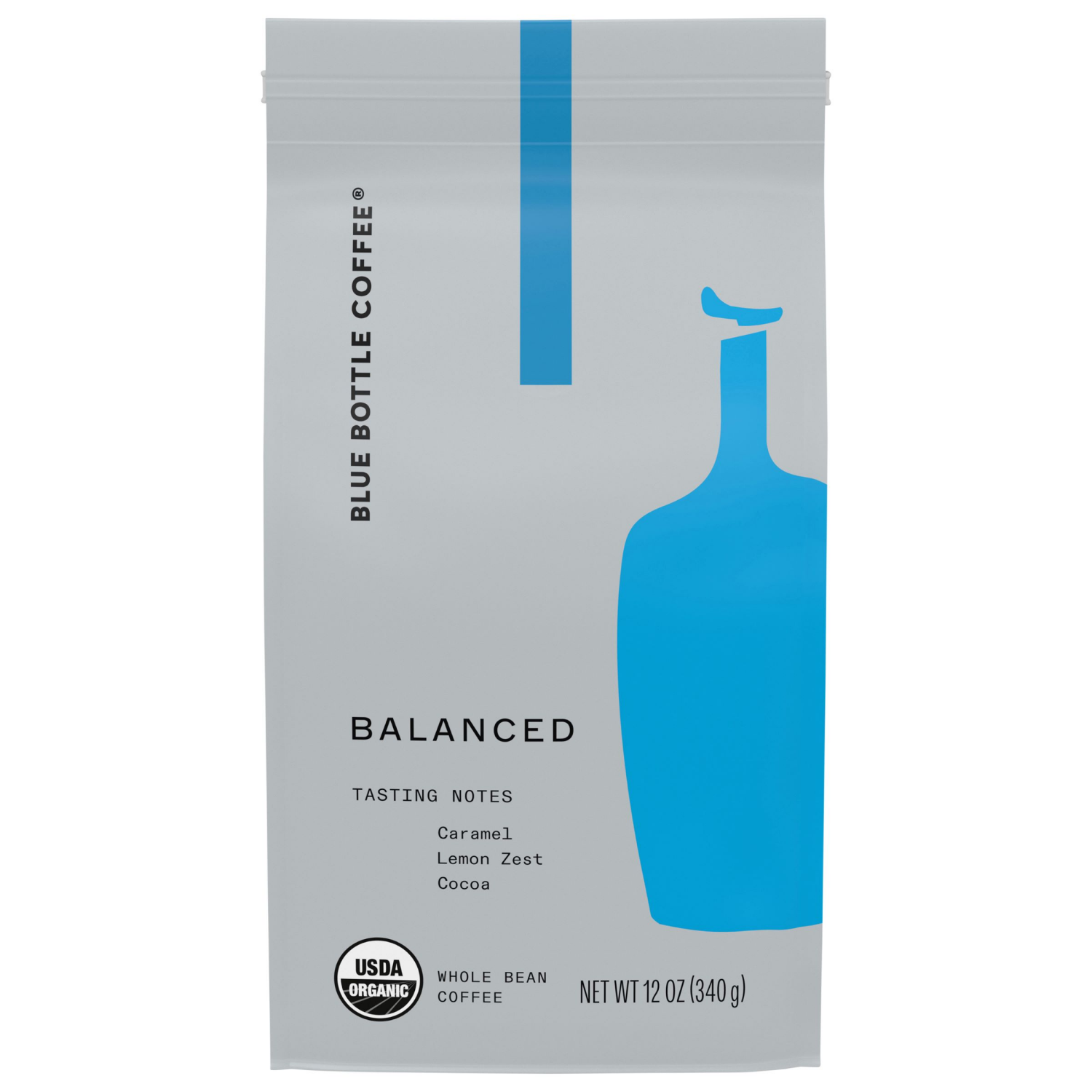 slide 1 of 3, Blue Bottle Coffee Blue Bottle Organic Balanced Medium Roast Whole Bean Coffee Bag- 12 oz, 12 oz