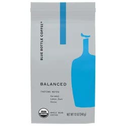 Blue Bottle Coffee Blue Bottle Organic Balanced Medium Roast Whole Bean Coffee Bag- 12 oz