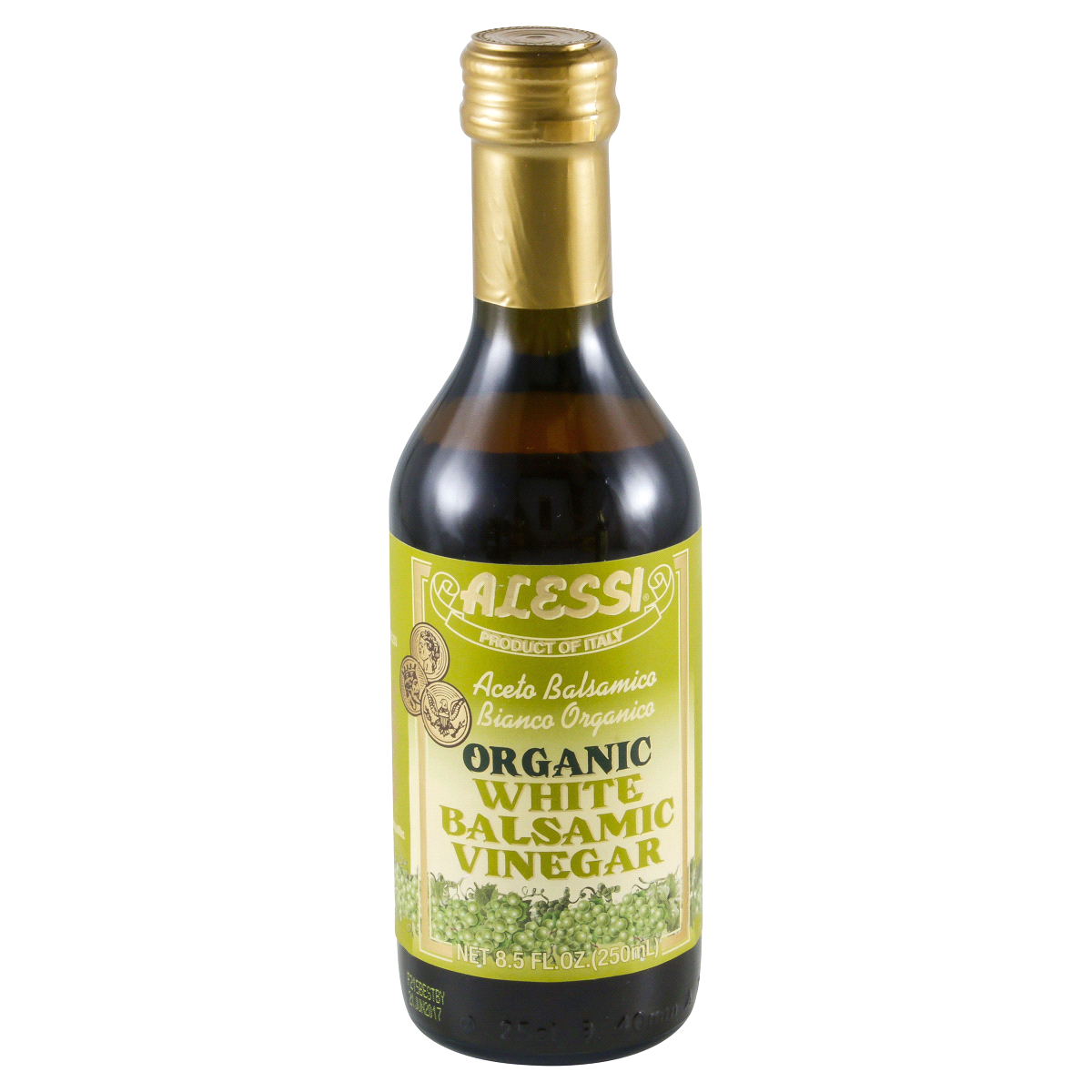 slide 1 of 4, Alessi Organic White Balsamic Vinegar, 8.5 oz