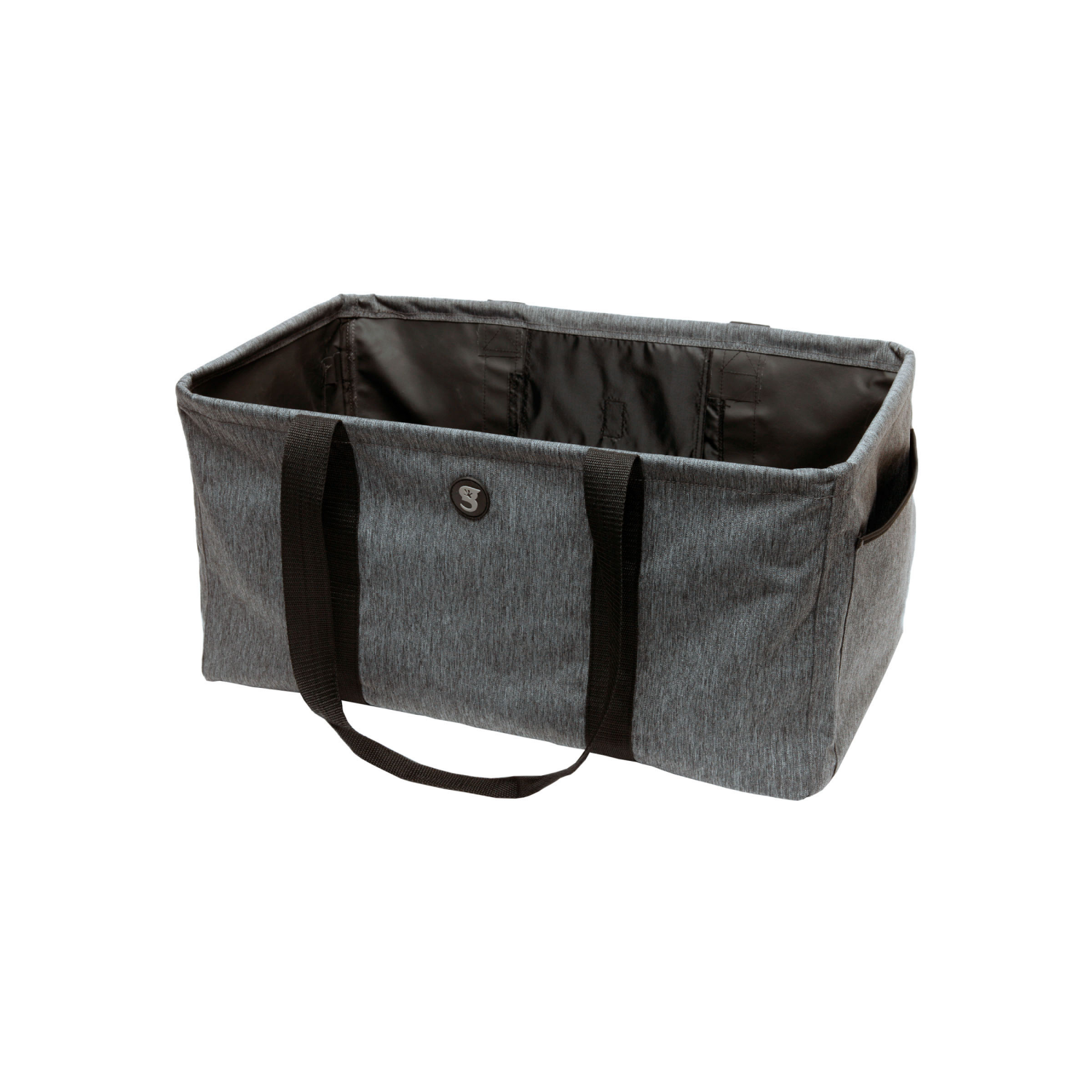 slide 3 of 5, Geckobrands Large Utility Tote - Assorted Everyday Grey and Black Honeycomb, 1 ct
