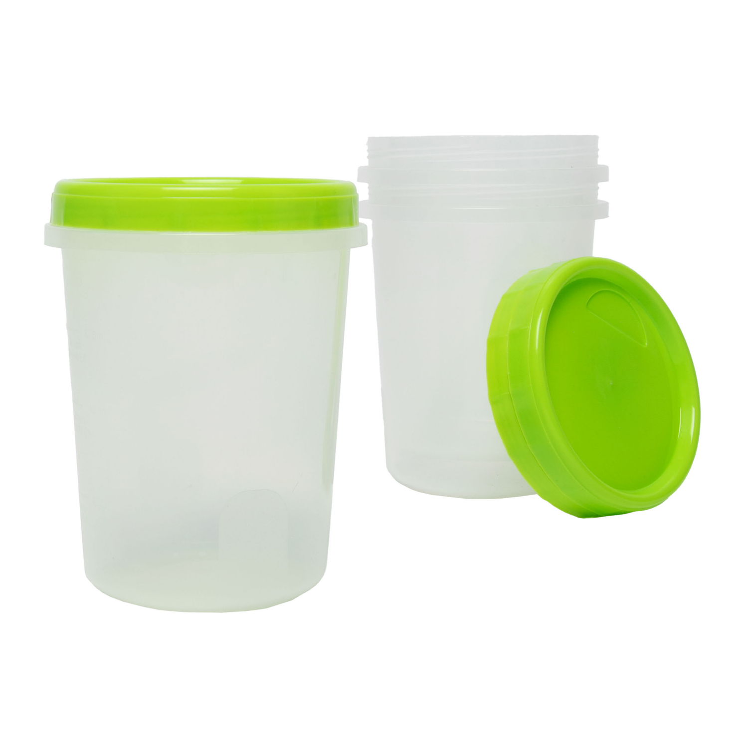 slide 1 of 3, KOLORAE Twist Top Freezer Container, 1 ct