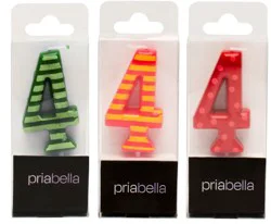 PRIABELLA BIRTHDAY CANDLE #4