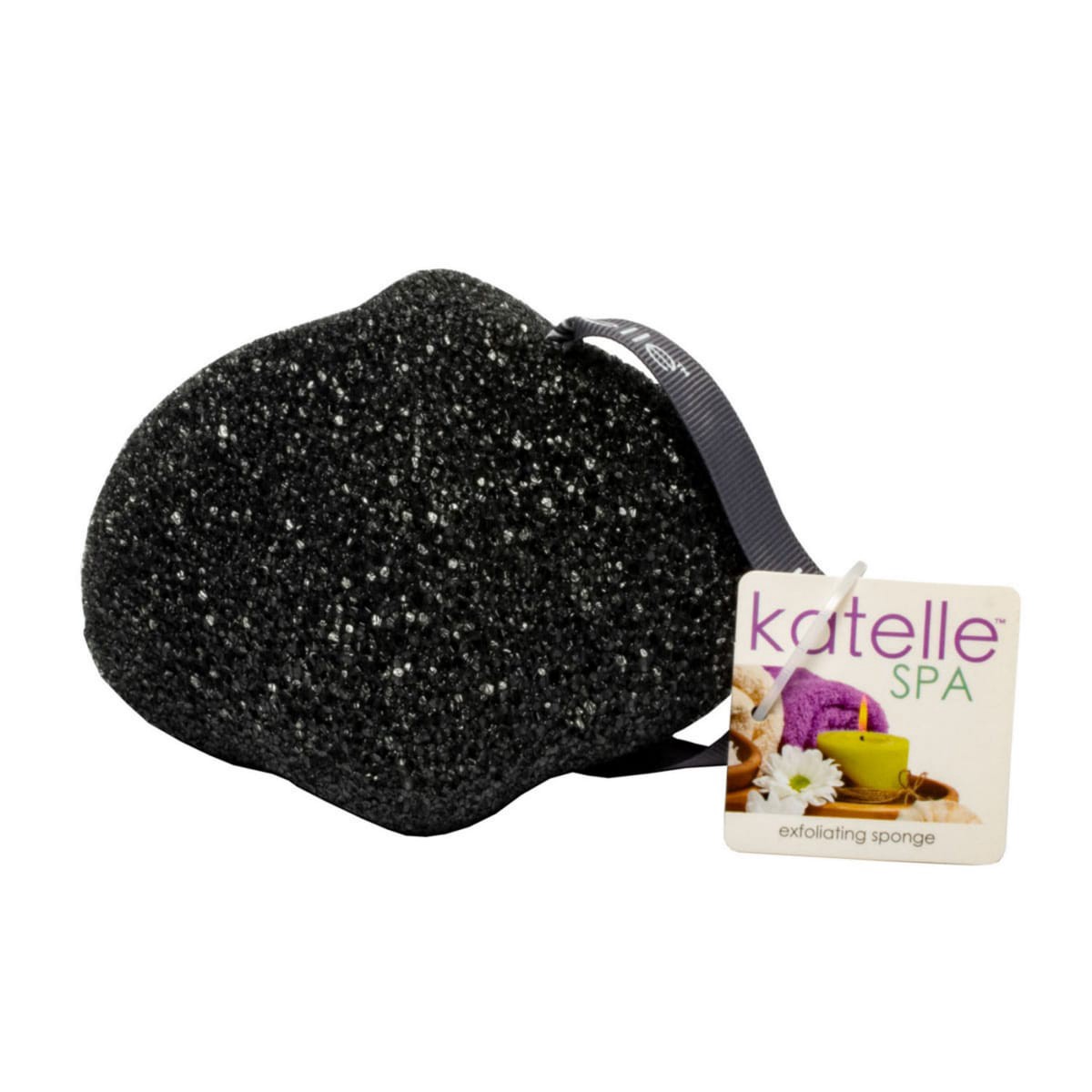 slide 1 of 9, Katelle Exfoliating Sponge, 1 ct