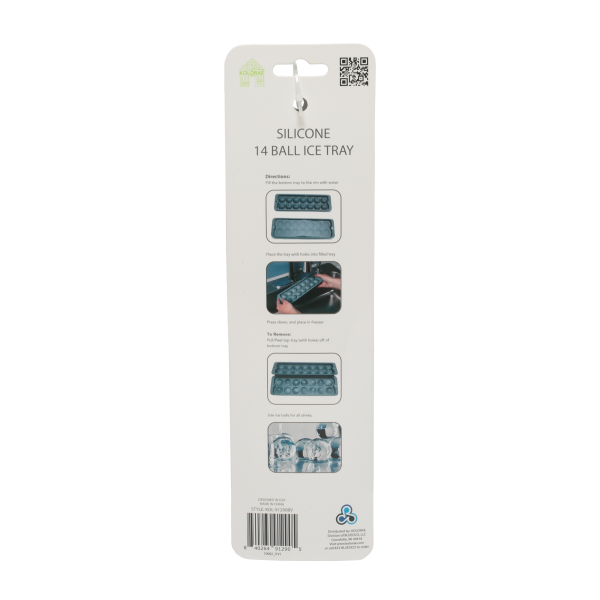 slide 13 of 22, Kolorae Silicone 14 Ball Ice Tray, 1 ct