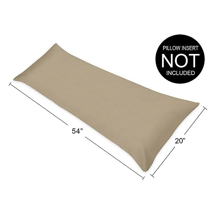 slide 4 of 4, Sweet Jojo Designs Camel Maternity Body Pillow Case, 1 ct