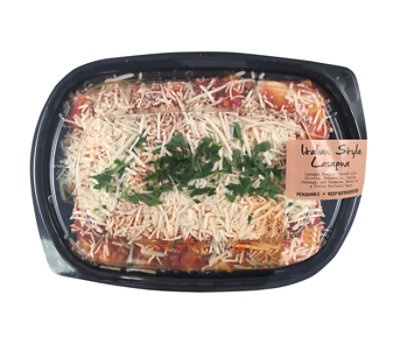 slide 1 of 1, Italian Meat Lasagna, per lb
